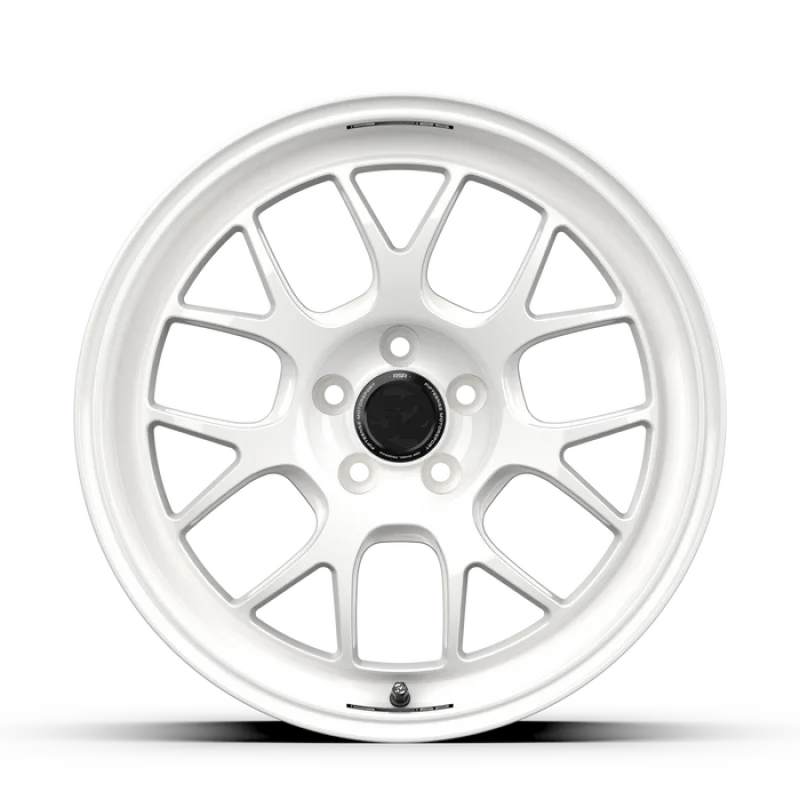 fifteen52 Apex RSR 18x9.5 5x114.3 38mm ET 73.1mm Center Bore Rally White - Back View