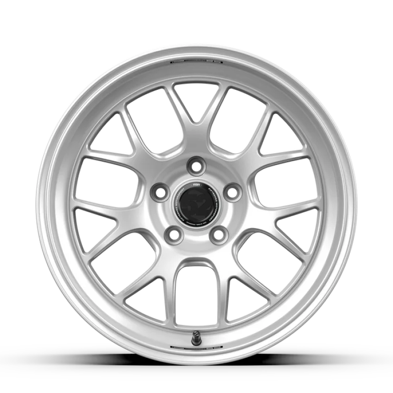 fifteen52 Apex RSR 18x9.5 5x120 22mm ET 72.56mm Center Bore Radiant Silver - Back View