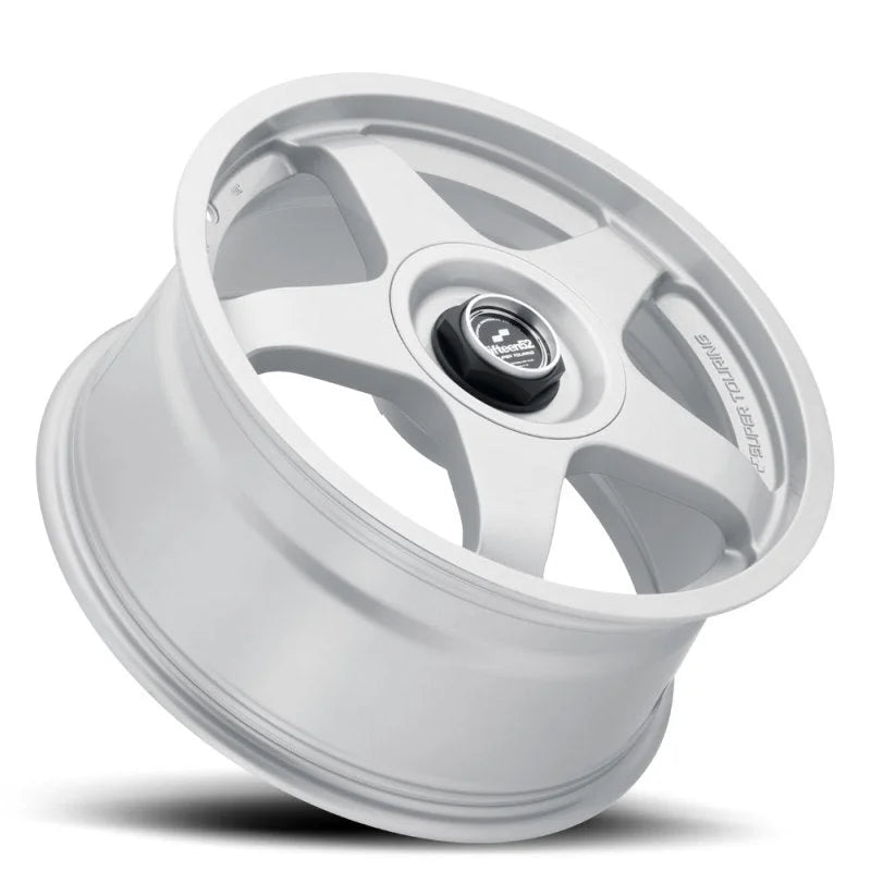 fifteen52 Chicane 17x7.5 4x100/4x108 42mm ET 73.1mm Center Bore Speed Silver Wheel - Back View
