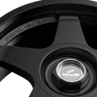 Load image into Gallery viewer, fifteen52 Chicane 17x7.5 / 5x100 BP / 40mm ET / 73.1mm CB / 5.82in BS / Asphalt Black Wheel - Back View