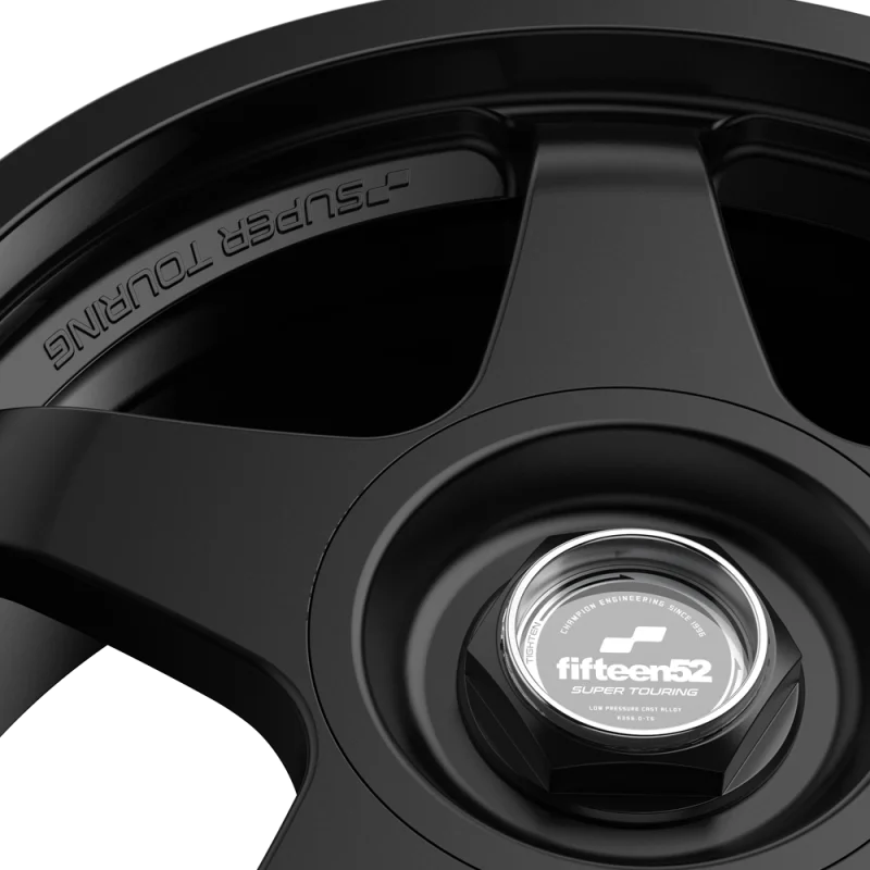 fifteen52 Chicane 19x8.5 / 5x114.3 BP / 35mm ET / 73.1mm CB / 6.14in BS / Asphalt Black Wheel - Back View