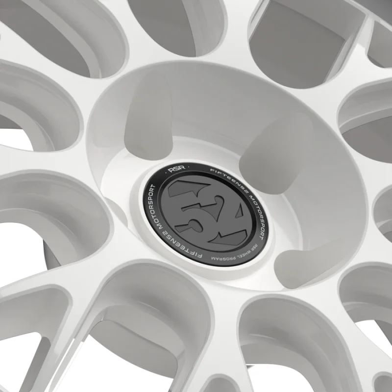 fifteen52 Holeshot RSR 18x8.5 5x108 42mm ET 63.4mm Center Bore Rally White - Side View