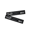 Load image into Gallery viewer, fifteen52 Holeshot RSR Wheel Lip Decal Set of Four - Black - Main Product View