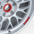 Load image into Gallery viewer, fifteen52 Holeshot RSR Wheel Lip Decal Set of Four - Red - Detail View