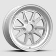 Load image into Gallery viewer, fifteen52 Outlaw 001 16x7 5x130 ET23 4.75in BS 71.6mm Bore Satin Silver Wheel - Installation View