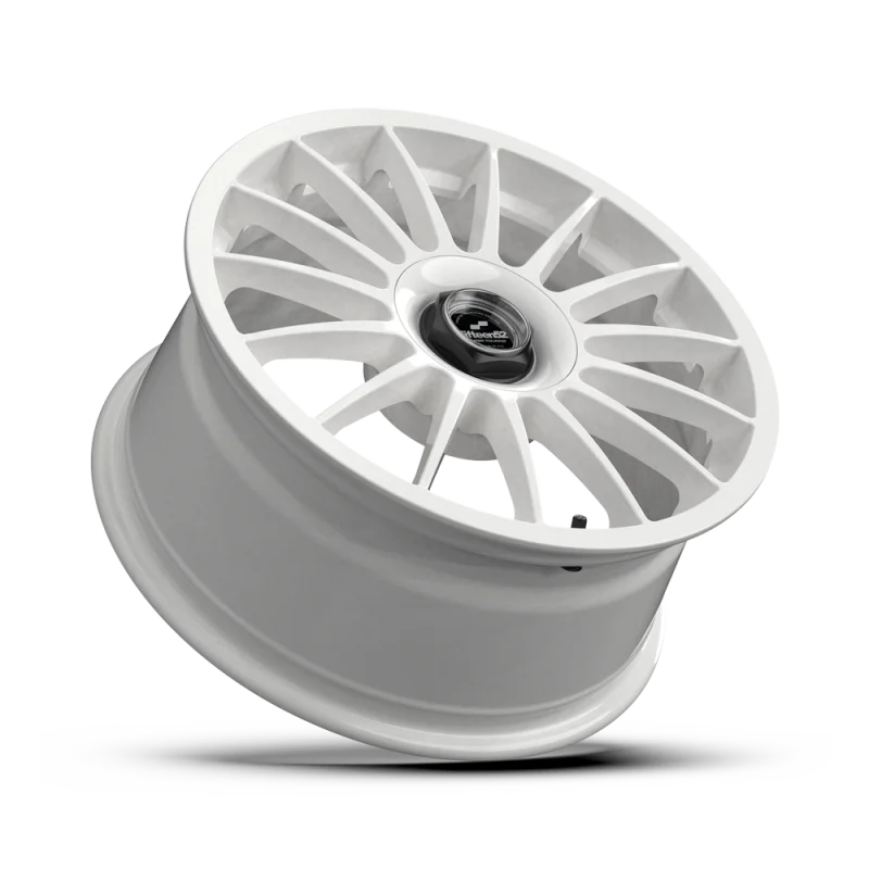 fifteen52 Podium 19x8.5 / 5x114.3 BP / 35mm ET / 73.1mm CB / 6.14in BS / Rally White Wheel - Back View