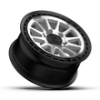 Load image into Gallery viewer, fifteen52 Range HD 17x8.5 5x127 0mm ET 71.5mm Center Bore Machined Clear/Gloss Black Wheel - Side View