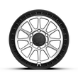 Load image into Gallery viewer, fifteen52 Range HD 17x8.5 5x127 0mm ET 71.5mm Center Bore Machined Clear/Gloss Black Wheel - Installation View
