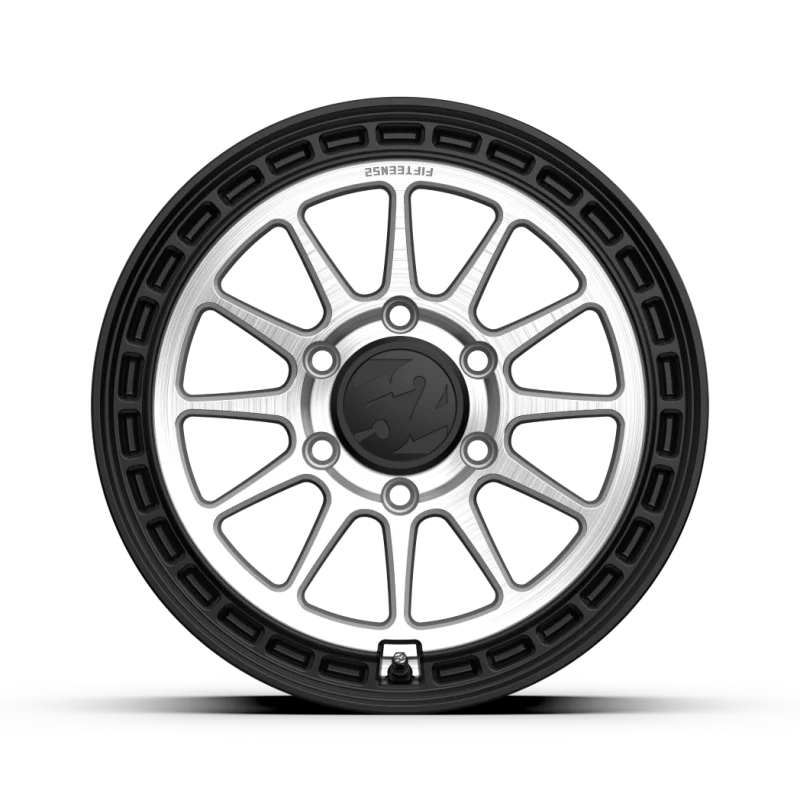 fifteen52 Range HD 17x8.5 5x127 0mm ET 71.5mm Center Bore Machined Clear/Gloss Black Wheel - Installation View