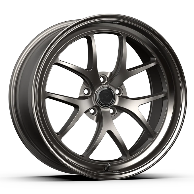 fifteen52 Sector RSR 19x9.5 5x112 40mm ET 66.56mm Center Bore Magnesium Grey w/ Gloss Lip - Side View