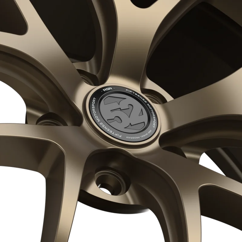 fifteen52 Sector RSR 19x9.5 5x114.3 38mm ET 73.1mm Center Bore Matte Bronze w/ Gloss Lip - Side View