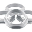 Load image into Gallery viewer, fifteen52 Super Touring (Chicane/Podium) Hex Nut Set of Four - Anodized Silver