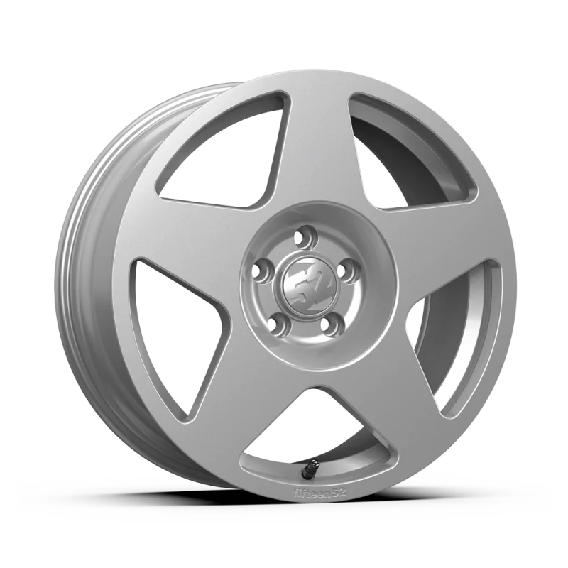 fifteen52 Tarmac 17X7.5 / 5x112 BP / 40mm ET / 66.56mm CB / 5.8in BS / Speed Silver Wheel - Installation View