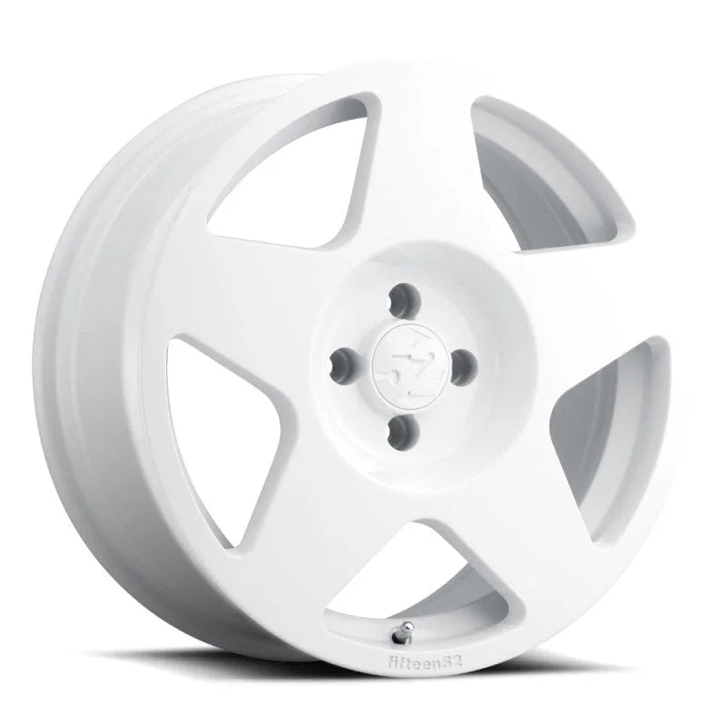 fifteen52 Tarmac 17x7.5 4x108 42mm ET 63.4mm Center Bore Rally White Wheel - Side View