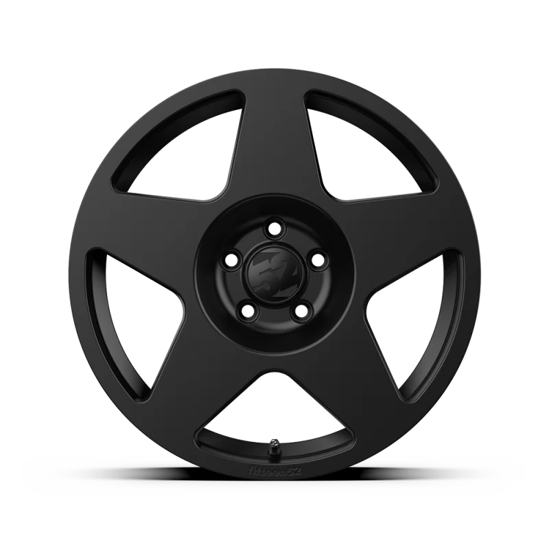 fifteen52 Tarmac 17x7.5 / 5x100 BP / 30mm ET / 73.1mm CB / 5.4in BS / Asphalt Black Wheel - Back View