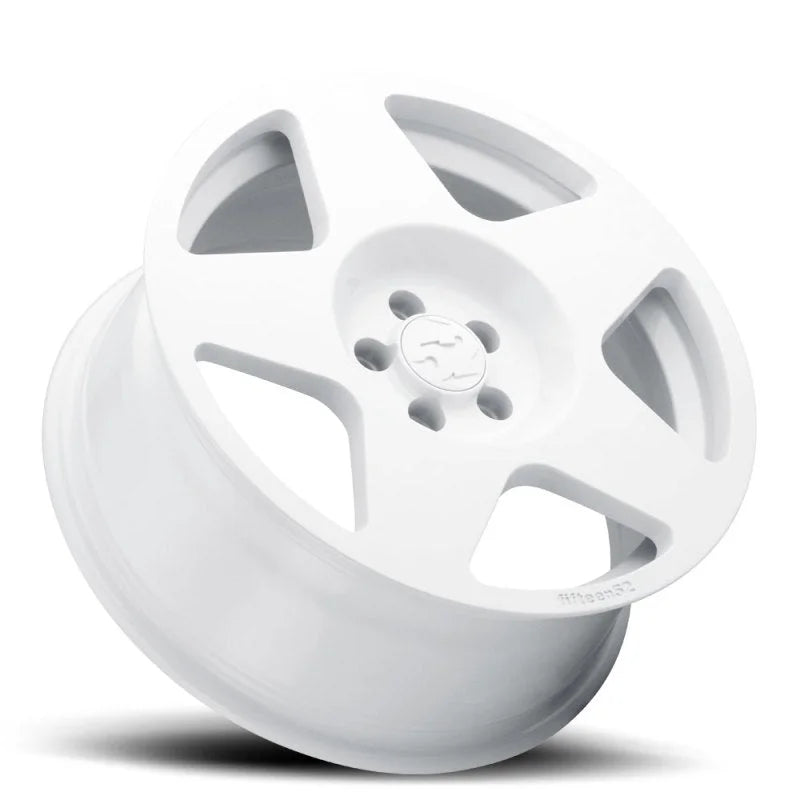 fifteen52 Tarmac 17x7.5 5x112 40mm ET 66.56mm Center Bore Rally White Wheel - Side View