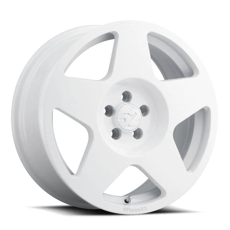 fifteen52 Tarmac 17x7.5 5x112 40mm ET 66.56mm Center Bore Rally White Wheel - Back View