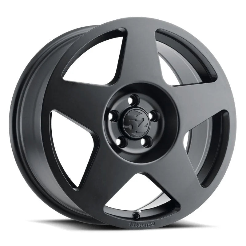 fifteen52 Tarmac 18x8.5 5x112 45mm ET 66.56mm Center Bore Asphalt Black Wheel - Installation View