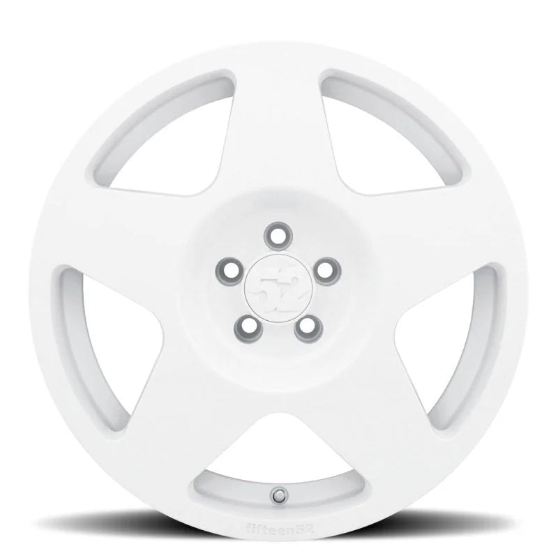 fifteen52 Tarmac 18x8.5 5x112 45mm ET 66.56mm Center Bore Rally White Wheel - Back View