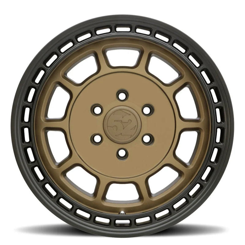 fifteen52 Traverse HD 17x8.5 6x139.7 0mm ET 106.2mm Center Bore Block Bronze Wheel - Installation View