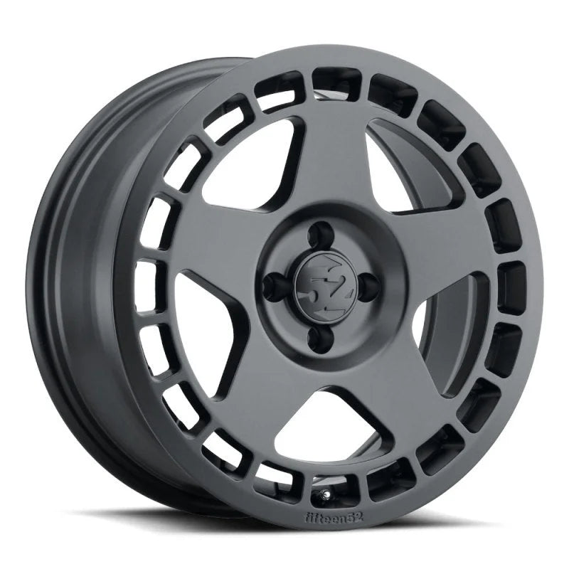 fifteen52 Turbomac 17x7.5 4x108 42mm ET 63.4mm Center Bore Asphalt Black Wheel - Back View