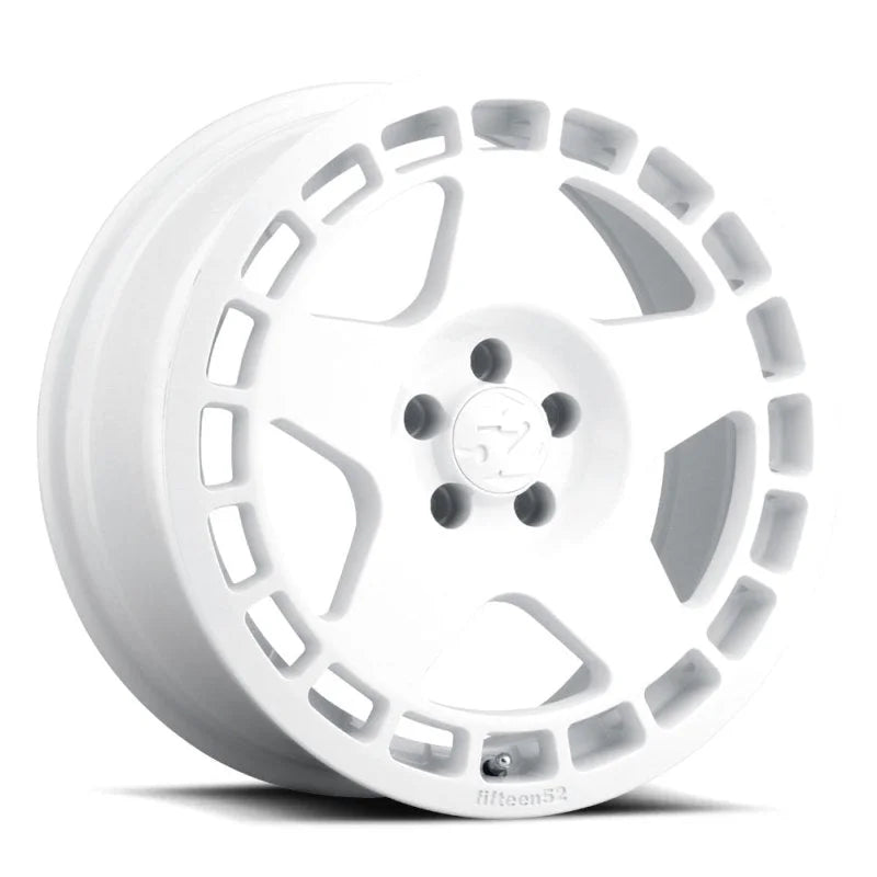 fifteen52 Turbomac 17x7.5 5x100 30mm ET 73.1mm Center Bore Rally White Wheel - Side View