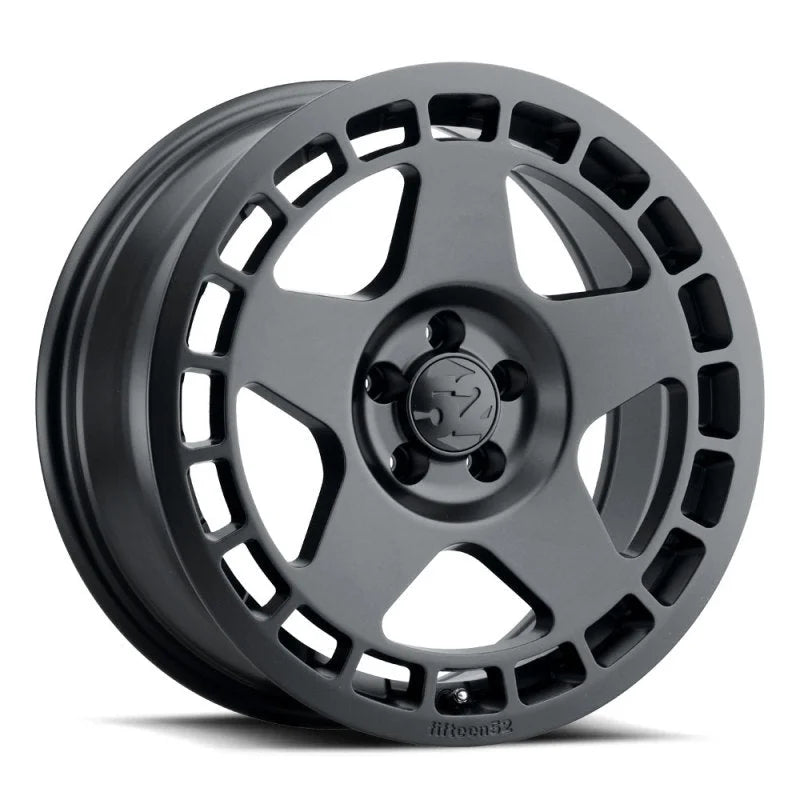 fifteen52 Turbomac 17x7.5 5x112 40mm ET 66.56mm Center Bore Asphalt Black Wheel - Side View