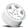 Load image into Gallery viewer, fifteen52 Turbomac 17x7.5 5x112 40mm ET 66.56mm Center Bore Rally White Wheel - Back View