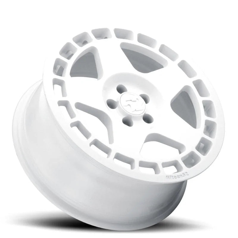fifteen52 Turbomac 17x7.5 5x112 40mm ET 66.56mm Center Bore Rally White Wheel - Back View