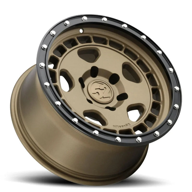 fifteen52 Turbomac HD 17x8.5 6x139.7 0mm ET 106.2mm Center Bore Block Bronze Wheel - Back View