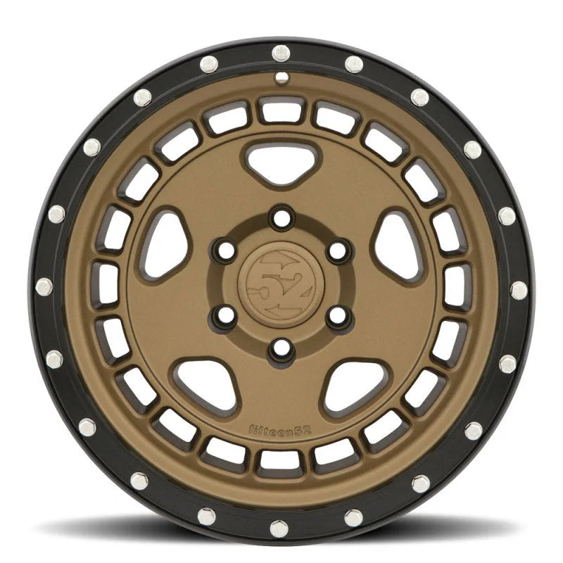 fifteen52 Turbomac HD 17x8.5 6x139.7 0mm ET 106.2mm Center Bore Block Bronze Wheel - Installation View