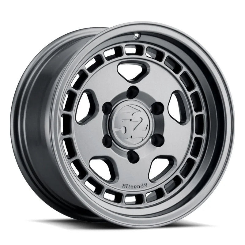 fifteen52 Turbomac HD Classic 17x8.5 5x127 0mm ET 71.5mm Center Bore Carbon Grey Wheel - Back View
