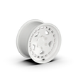 Load image into Gallery viewer, fifteen52 Turbomac HD Classic 17x8.5 / 5x127 BP / 0 ET / 71.5mm CB / 4.75in BS / Classic White Wheel - Back View