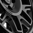Load image into Gallery viewer, fifteen52 Wander SV 17x8 / 6x130 BP / 40mm ET / 84.1mm CB / 6.08in BS / Asphalt Black Wheel - Back View