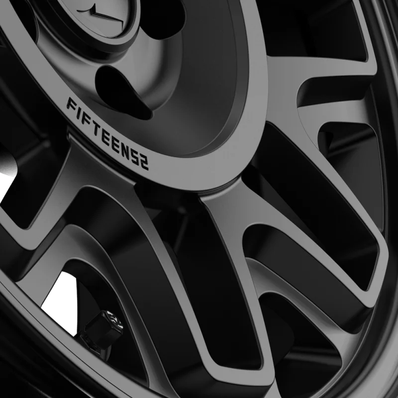 fifteen52 Wander SV 17x8 / 6x130 BP / 40mm ET / 84.1mm CB / 6.08in BS / Asphalt Black Wheel - Back View