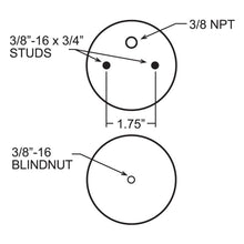 Load image into Gallery viewer, Firestone Firestone Ride-Rite Replacement Air Helper Spring Rear 267CZ 1.5 (W217607703) FIR7703