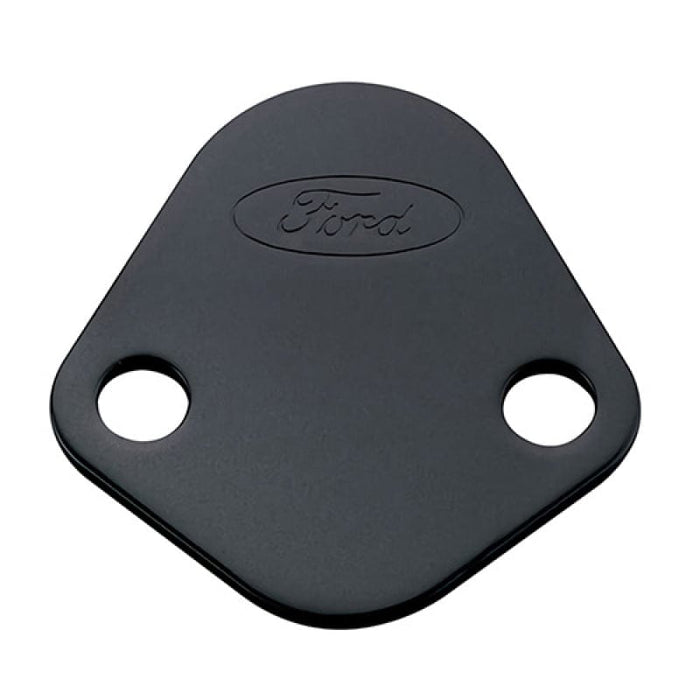 Ford Racing Ford Racing Fuel Pump Block Off Plate - Black Crinkle Finish w/ Ford Oval FRP302-291