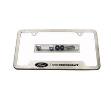 Load image into Gallery viewer, Ford Racing Ford Racing Stainless Steel Ford Performance License Plate Frame FRPM-1828-SS304C