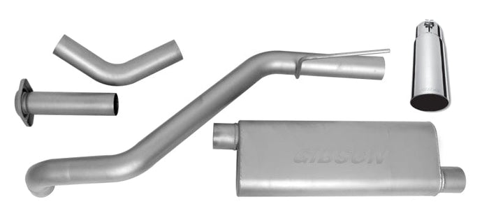 Gibson Gibson 05-07 Jeep Grand Cherokee Laredo 4.7L 3in Cat-Back Single Exhaust - Stainless GIB17404