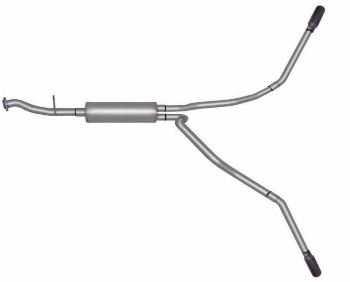 Gibson Gibson 99-01 Chevrolet Silverado 1500 Base 4.3L 2.5in Cat-Back Dual Extreme Exhaust - Aluminized GIB5005