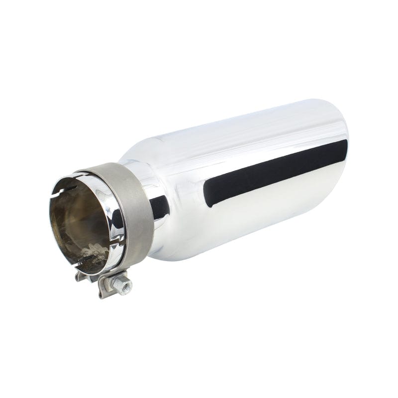 Go Rhino Go Rhino Exhaust Tip - Chrome - ID 3 1/2in x L 14in x OD 5in GORGRT35514