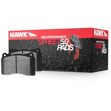 Load image into Gallery viewer, Hawk Performance Hawk 2010-2013 Infiniti EX35 HPS 5.0 Rear Brake Pads HAWKHB370B.559