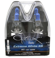 Load image into Gallery viewer, Hella Hella Optilux H1 100W XB Extreme White Bulbs (Pair) HELLAH71070227