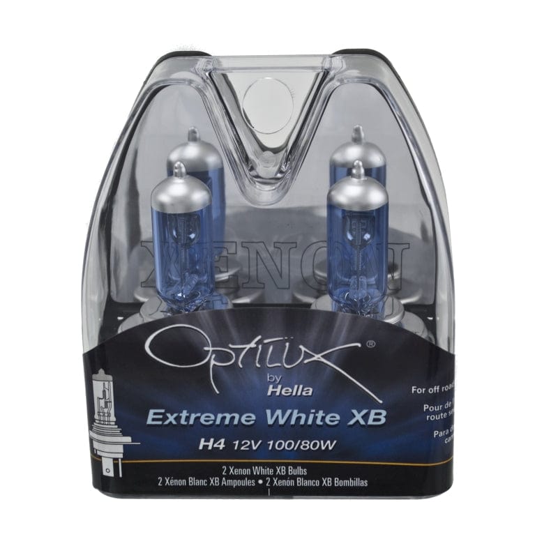 Hella Hella Optilux H4 100/80W Xenon White XB Kit (Pair) HELLAH71070201