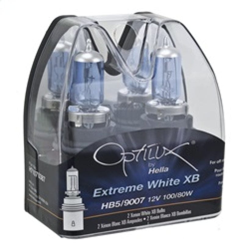 Hella Hella Optilux XB White Halogen Bulbs HB5 9007 12V 100/80W (2 pack) HELLAH71070387