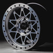 Load image into Gallery viewer, Rough Country 78 Series Wheel | Simulated Beadlock | Full Machine | 17x8.5 | 6x5.5 | +0mm