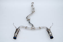 Load image into Gallery viewer, Invidia Invidia 2022+ Subaru WRX N1 Twin Outlet Single Layer Tip Cat-Back Exhaust INVHS22WRXGTT
