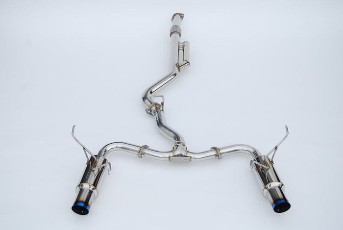 Invidia Invidia 2022+ Subaru WRX N1 Twin Outlet Single Layer Tip Cat-Back Exhaust INVHS22WRXGTT