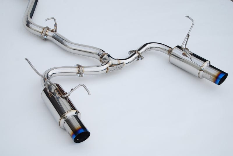 Invidia Invidia 2022+ Subaru WRX N1 Twin Outlet Single Layer Tip Cat-Back Exhaust INVHS22WRXGTT