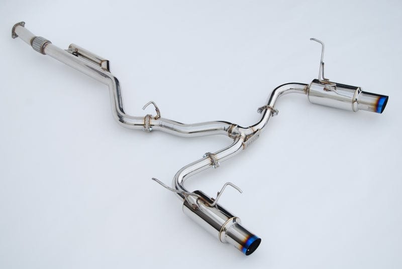 Invidia Invidia 2022+ Subaru WRX N1 Twin Outlet Single Layer Tip Cat-Back Exhaust INVHS22WRXGTT